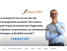 Tablet Screenshot of fabienfert.com
